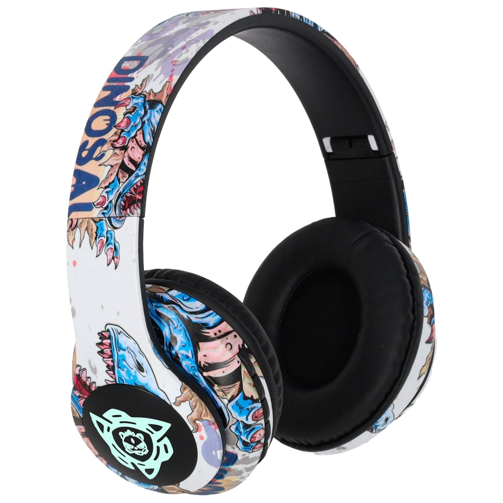 Wireless Bluetooth Over-Ear Headphones – RGB, Mic, MicroSD