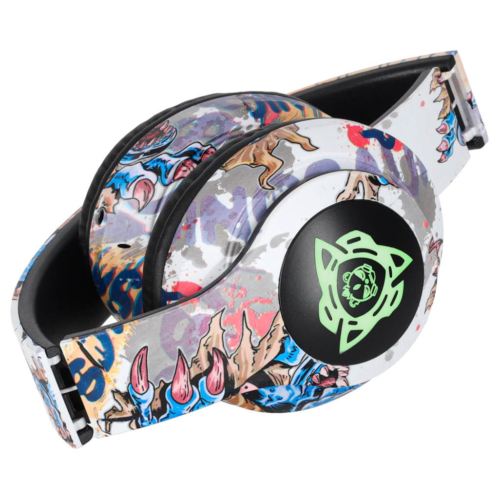 Wireless Bluetooth Over-Ear Headphones – RGB, Mic, MicroSD