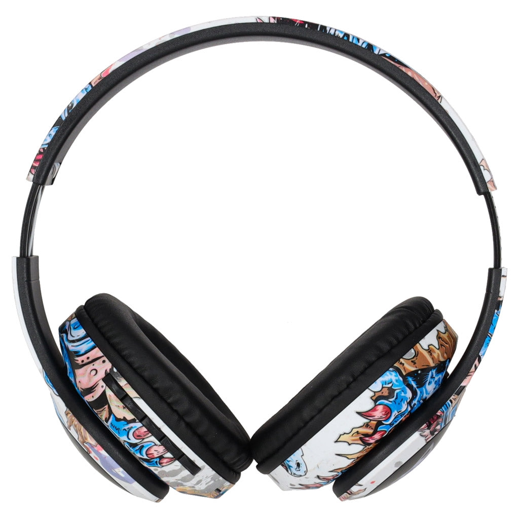 Wireless Bluetooth Over-Ear Headphones – RGB, Mic, MicroSD