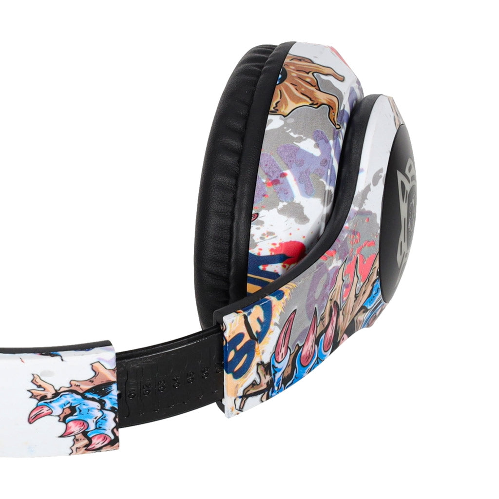 Wireless Bluetooth Over-Ear Headphones – RGB, Mic, MicroSD