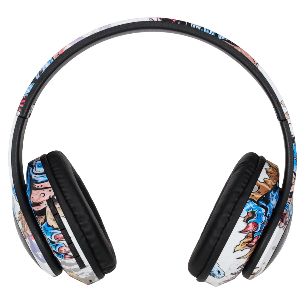 Wireless Bluetooth Over-Ear Headphones – RGB, Mic, MicroSD