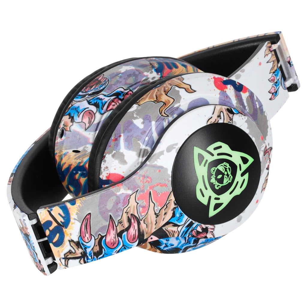 Wireless Bluetooth Over-Ear Headphones – RGB, Mic, MicroSD