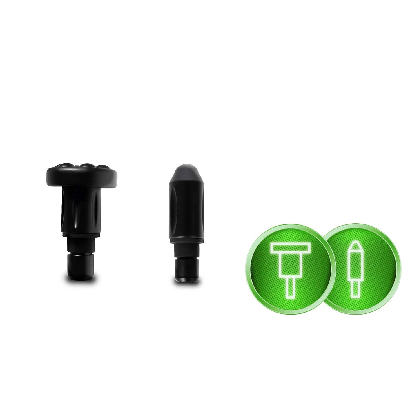 Wireless Body Massage Gun with 6 Attachments, Black