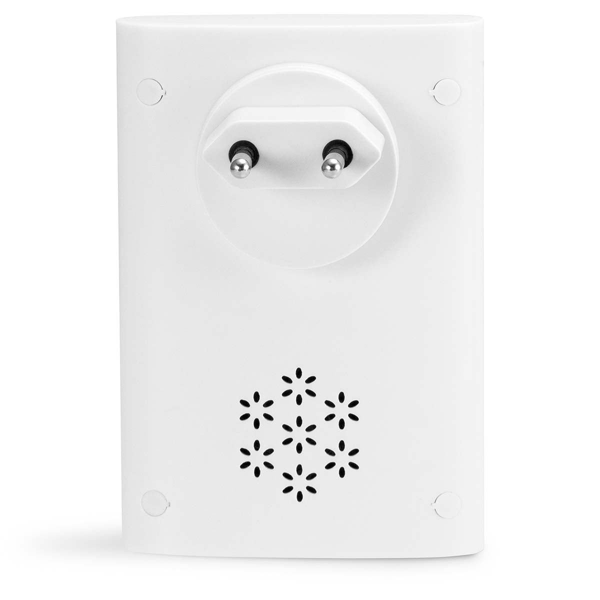 Wireless Doorbell with Flash Light, White, Splash-Proof