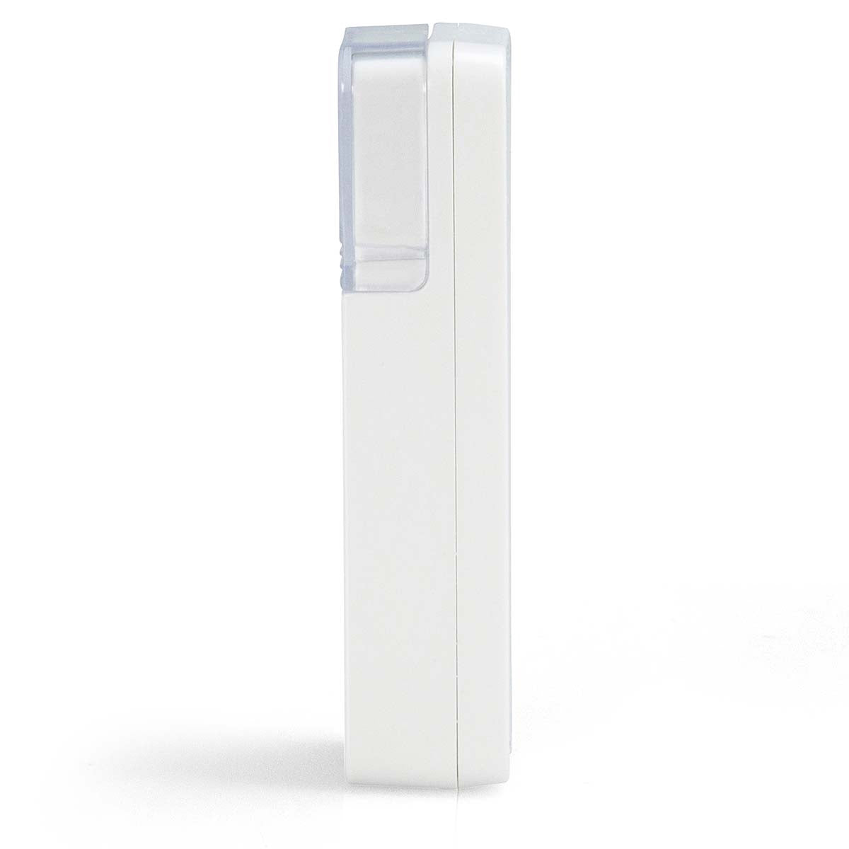 Wireless Doorbell with Flash Light, White, Splash-Proof