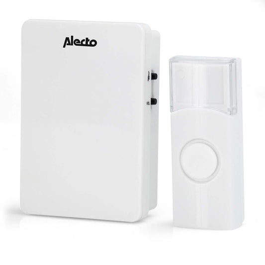 Wireless Doorbell with Receiver, 30m Range, 36 Chimes
