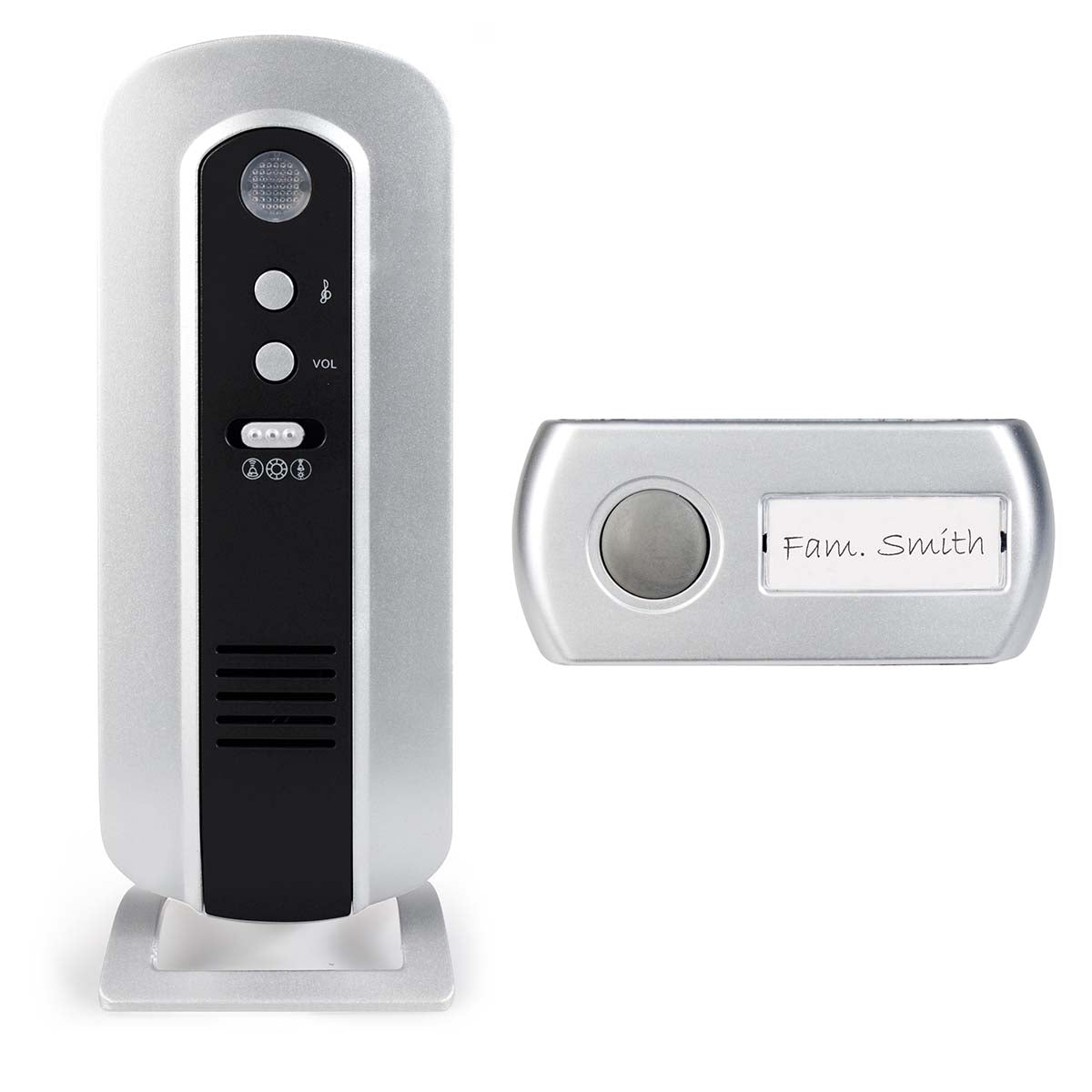 Wireless Doorbell with Receiver, 36 Melodies, 30m Range