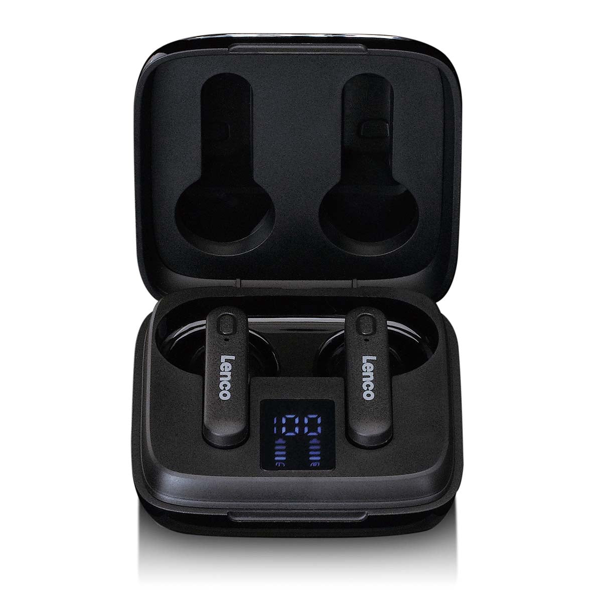 Wireless Earbuds with Charging Case, Bluetooth 5.1, Black
