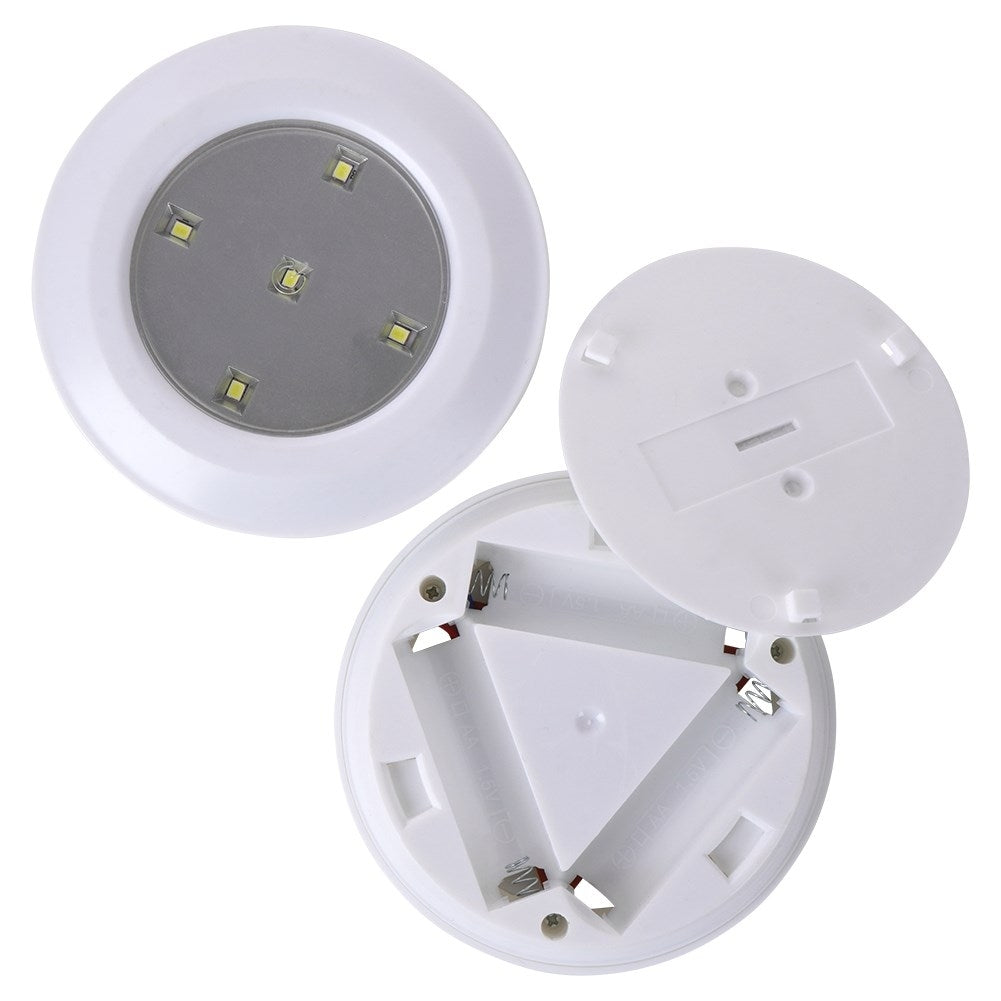 Wireless LED lights with remote control and timer, 3-pack
