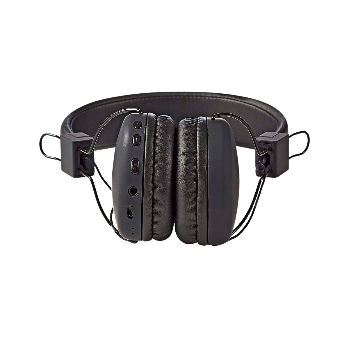Wireless On-Ear Headphones | Maximum battery life: 15 hours | Built-in microphone | Press Control | Support for voice control | Volume Control | Black