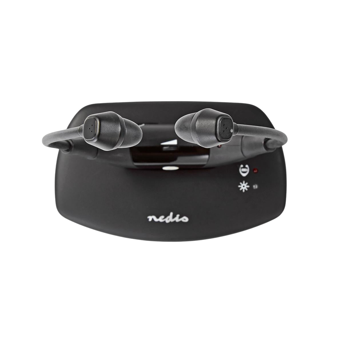 Wireless TV Headphones | RF | In-Ear | Maximum battery life: 4.5 hours | 35 m| Digital Audio | Battery dock | Balance control | Black