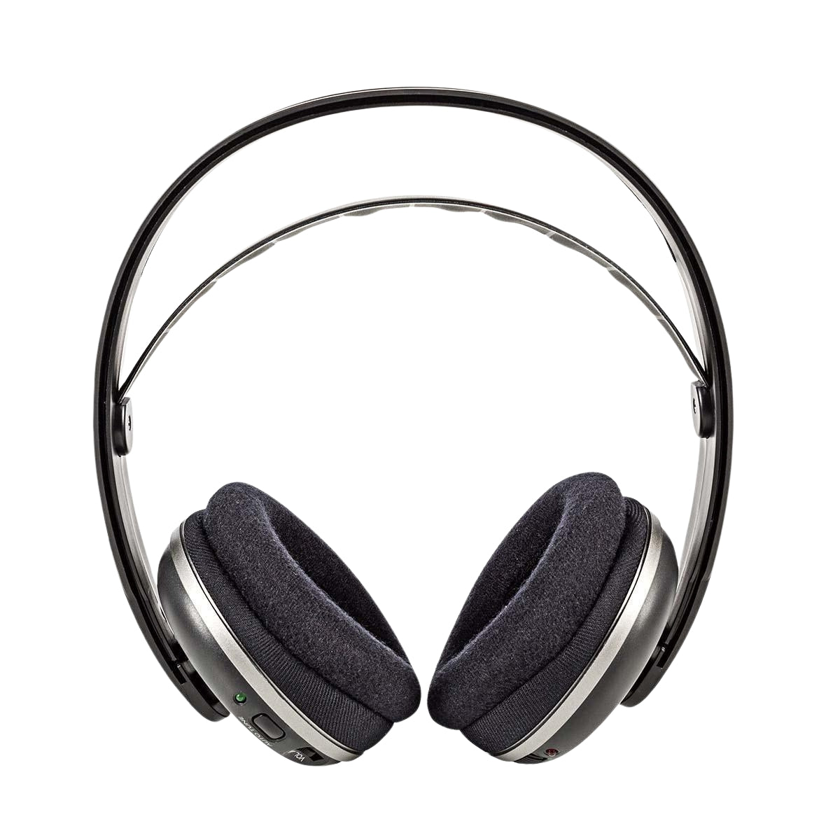 Wireless TV Headphones | RF | Over-Ear | Maximum battery life: 11 hours | 100 m | Digital Audio | Battery dock | Silver / Black