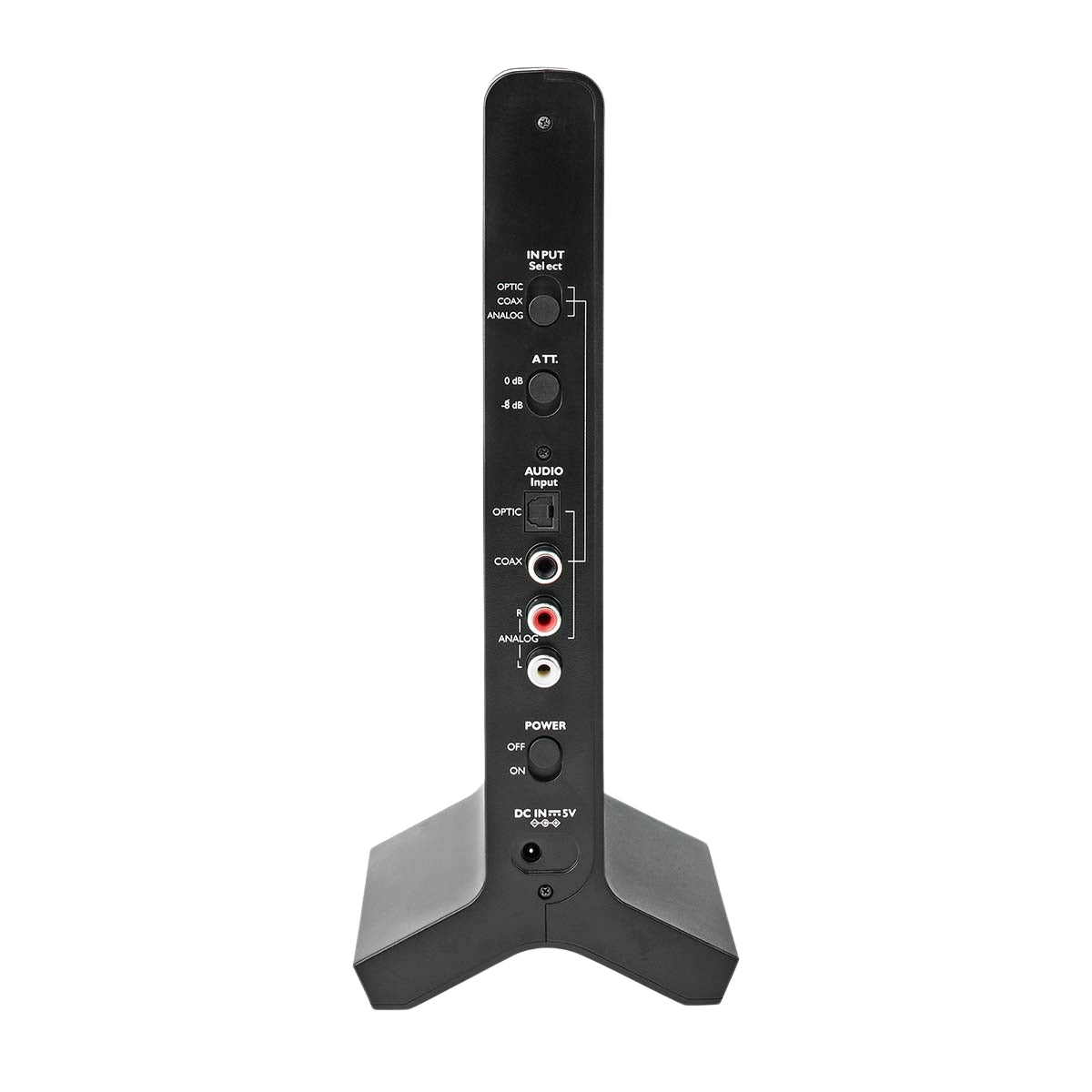 Wireless TV Headphones | RF | Over-Ear | Maximum battery play time: 8 hrs | 25 m | Digital Audio | Charging dock | Black