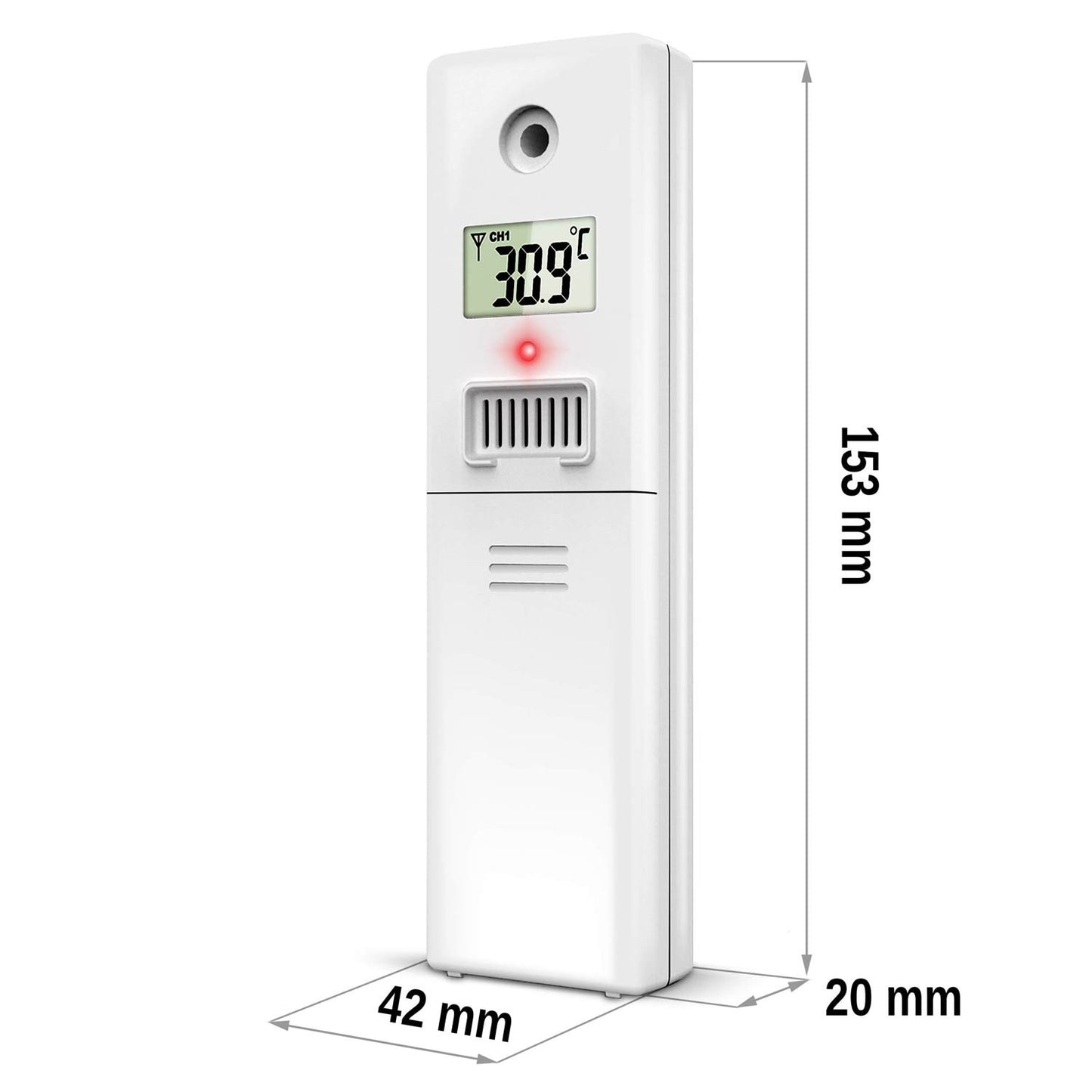 Wireless Transmitter for Weather Station Berdsen BD-905 White
