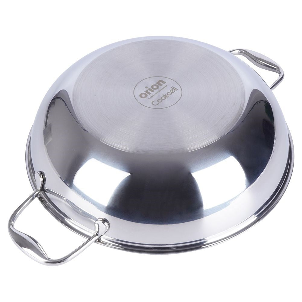 Wok: Hybrid Non-Stick, Stainless Steel, Dishwasher Safe