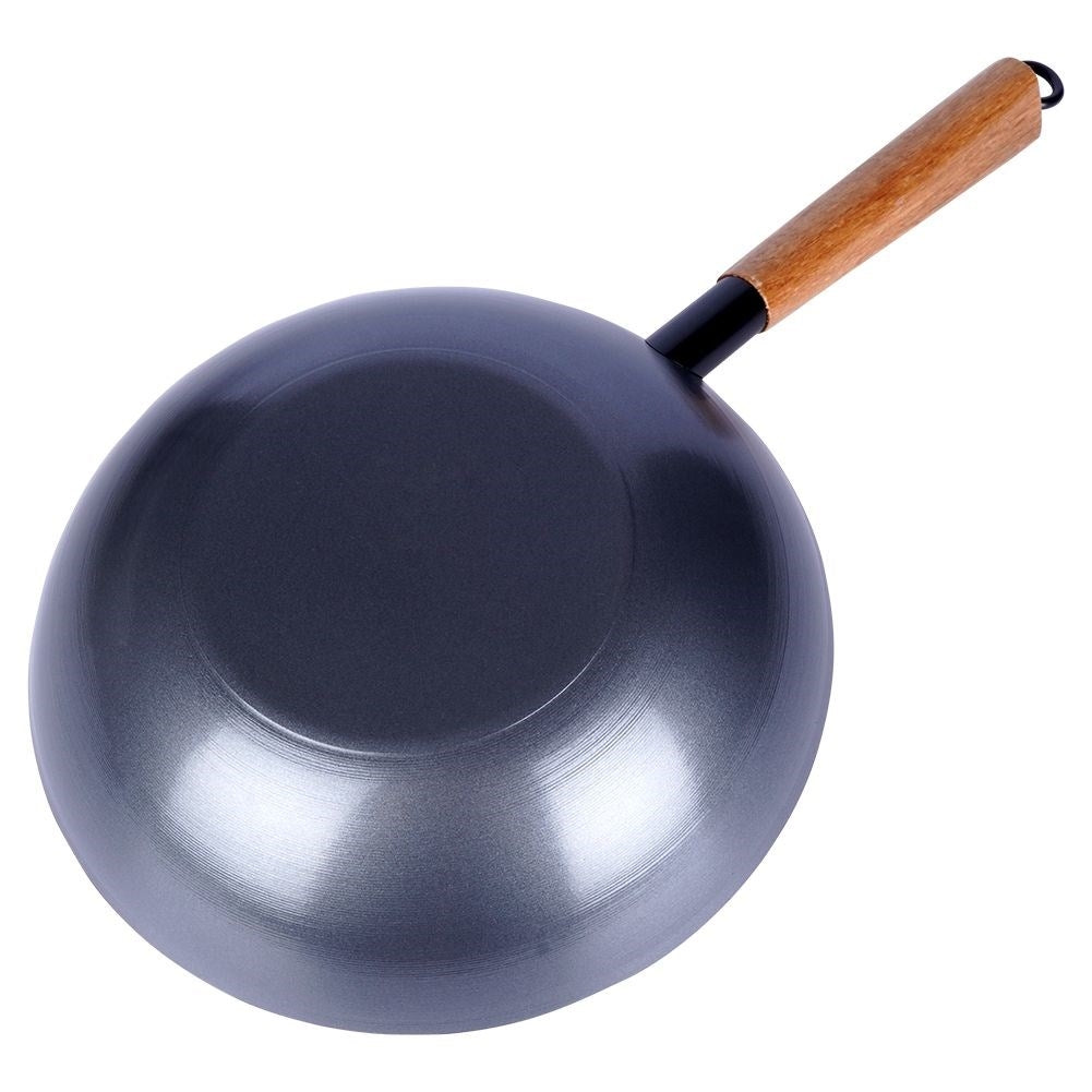Wok in Carbon Steel with Non-stick for Asian Cooking