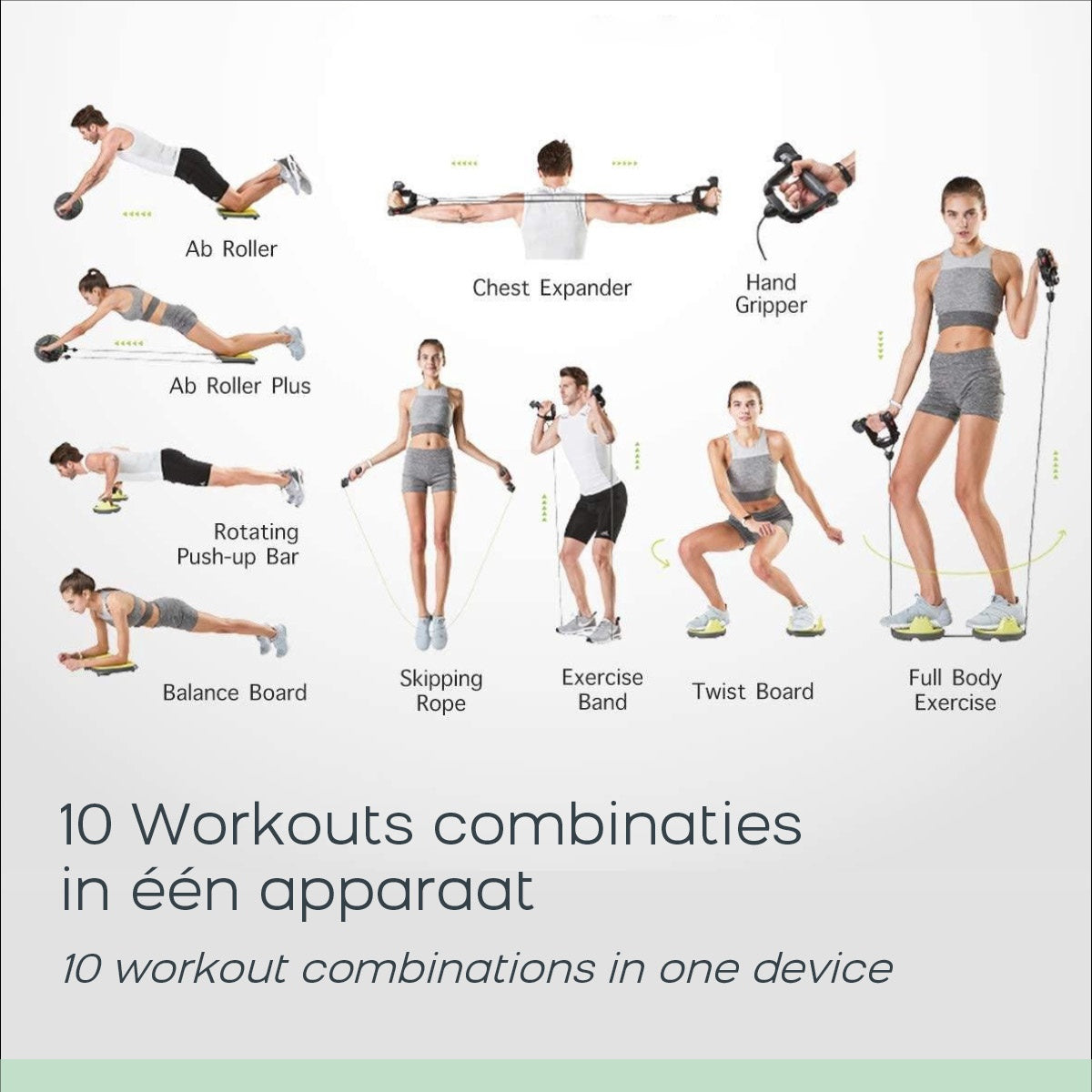 Wonder Core Genius - 10-in-1 Fitness Device