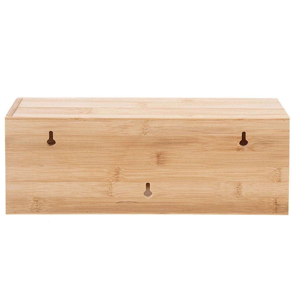 Wooden 2-in-1 Film and Foil Dispenser with Blades