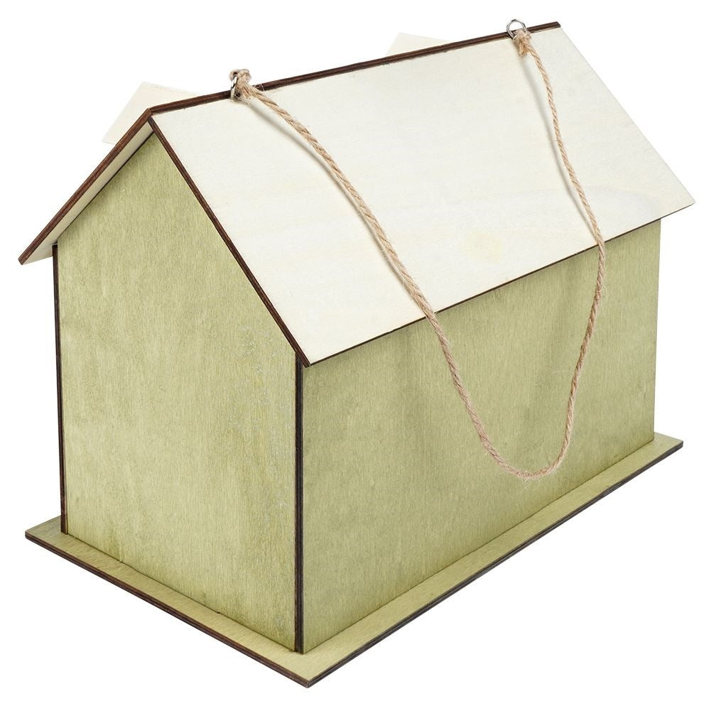 Wooden Birdhouse for Garden, Terrace and Balcony