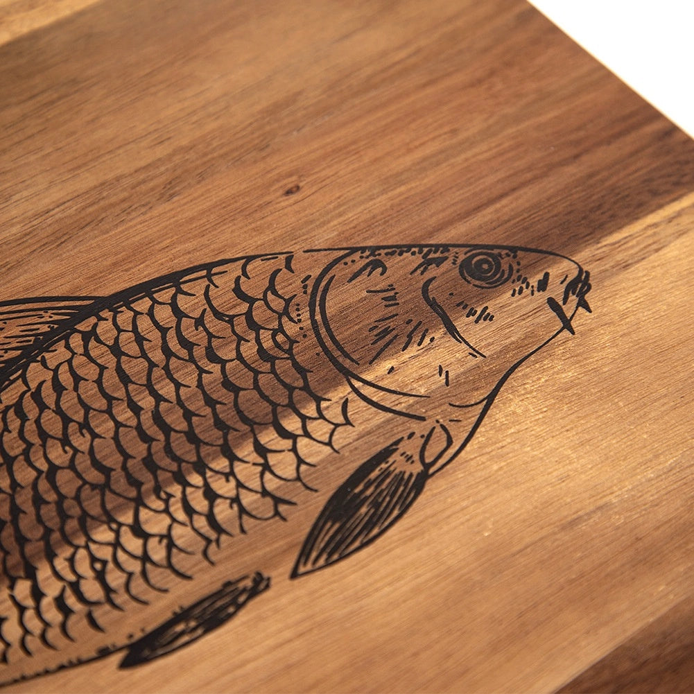 Wooden Cutting Board, Acacia, 36x24 cm, Handle