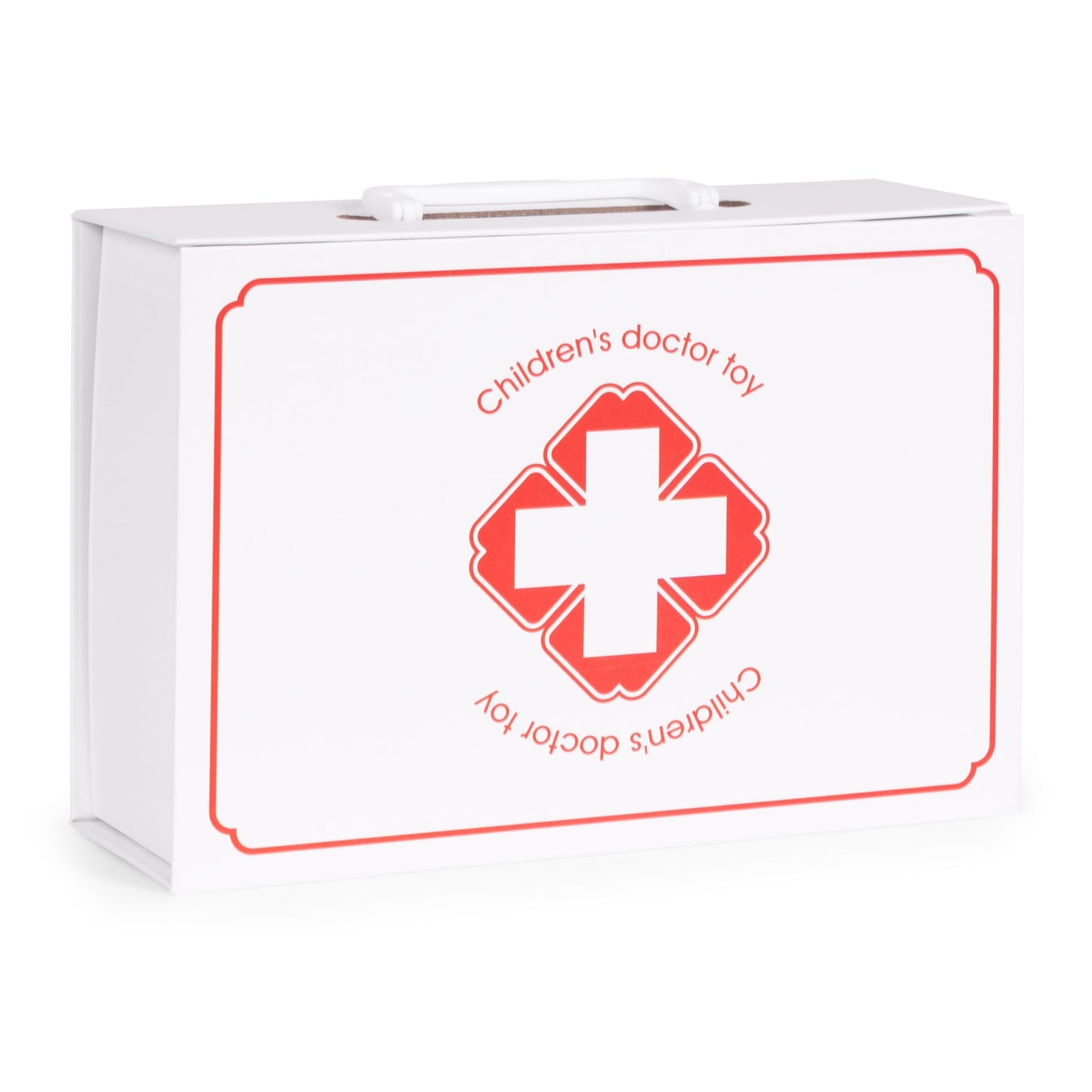 Wooden Doctor Play Set for Kids, 34-Piece Medical Kit