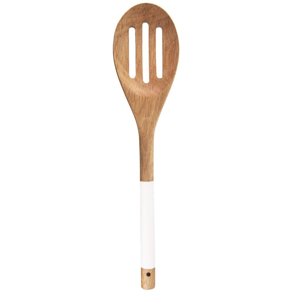 Wooden Kitchen Spoon in Acacia Wood - Traditional Tool for Cooking