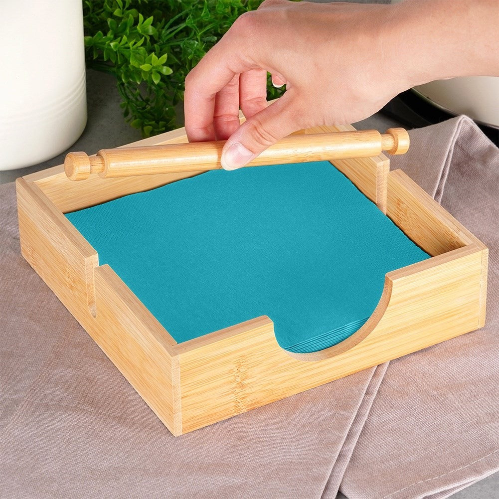 Wooden Napkin Holder - Organizes Large Amounts of Napkins