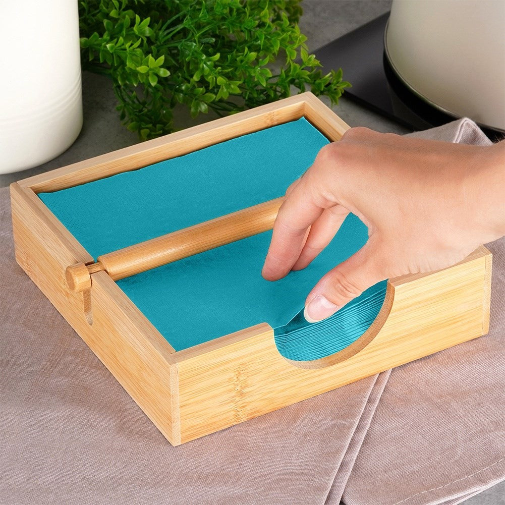 Wooden Napkin Holder - Organizes Large Amounts of Napkins