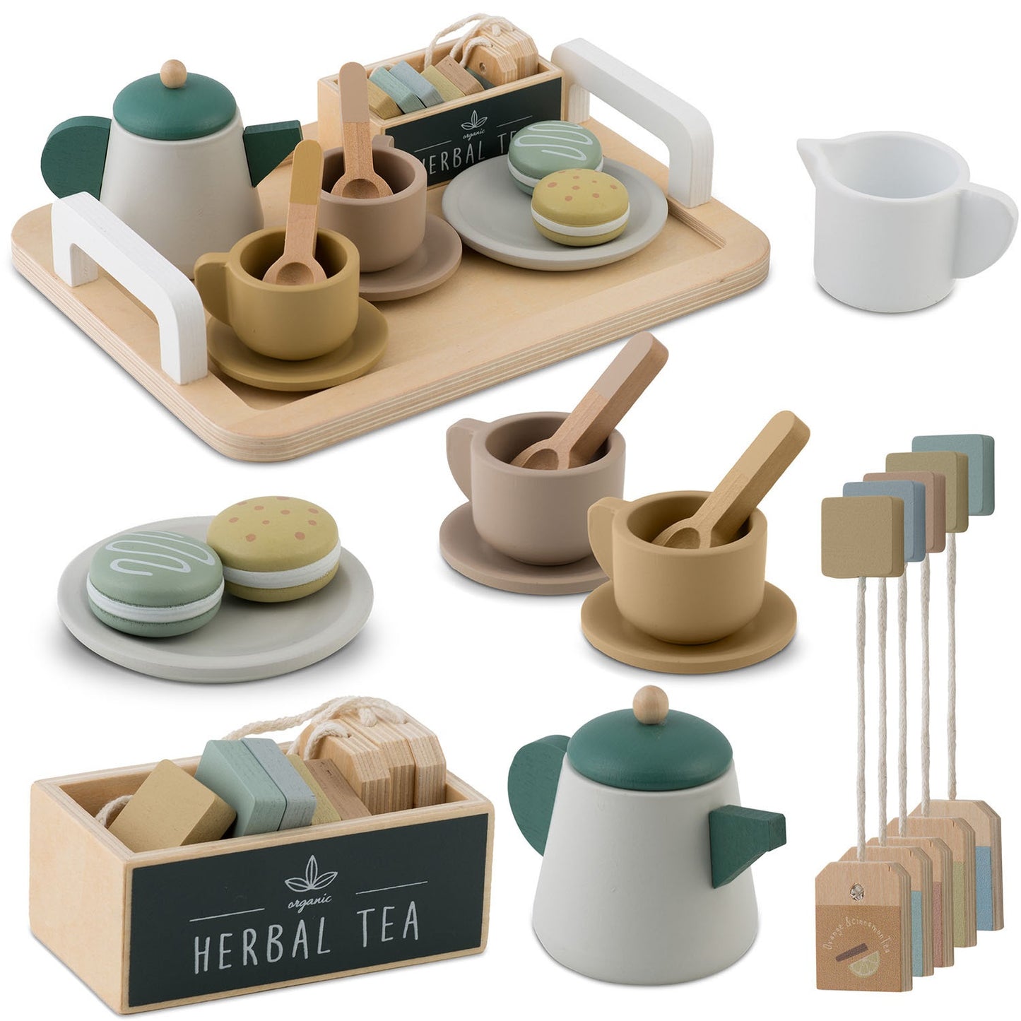 Wooden Tea Set NK-864 Nukido