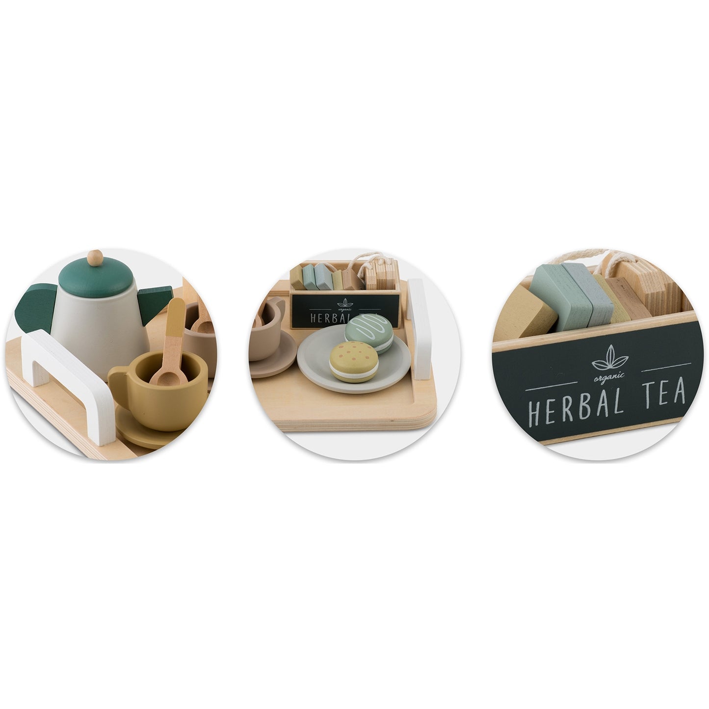 Wooden Tea Set NK-864 Nukido