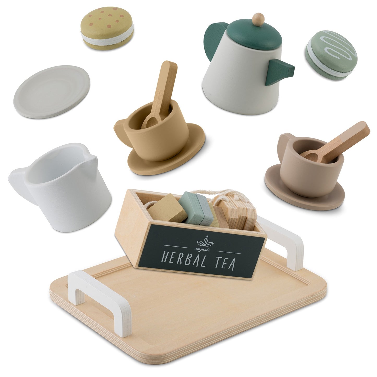 Wooden Tea Set NK-864 Nukido