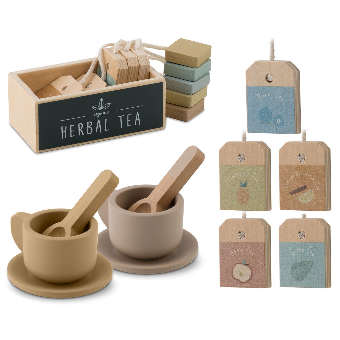 Wooden Tea Set NK-864 Nukido