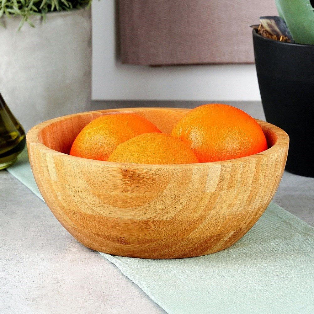 Wooden bowl 20 cm, 1.3 l