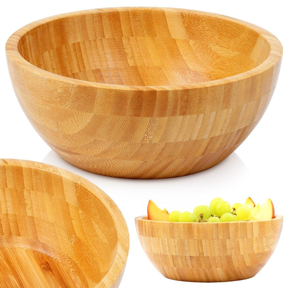 Wooden bowl 20 cm, 1.3 l