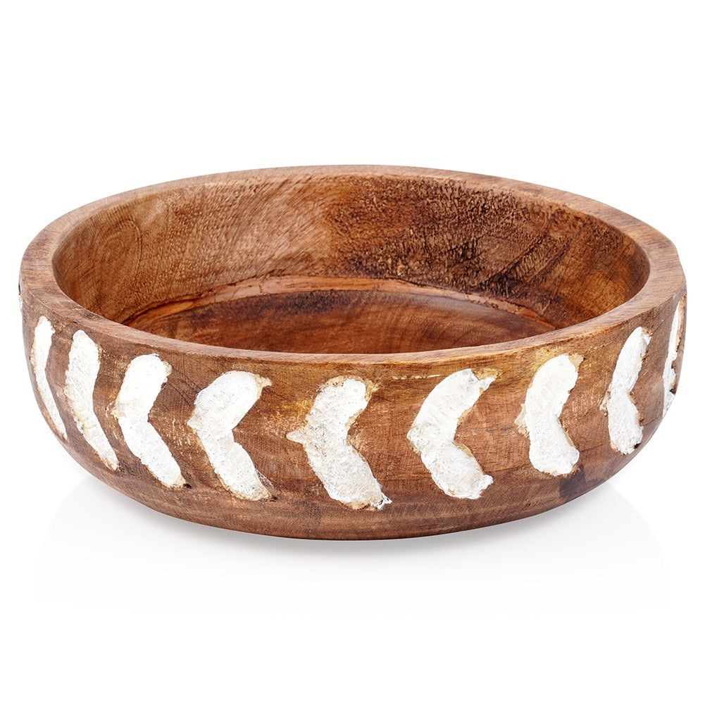 Wooden bowl 20 cm, 850 ml