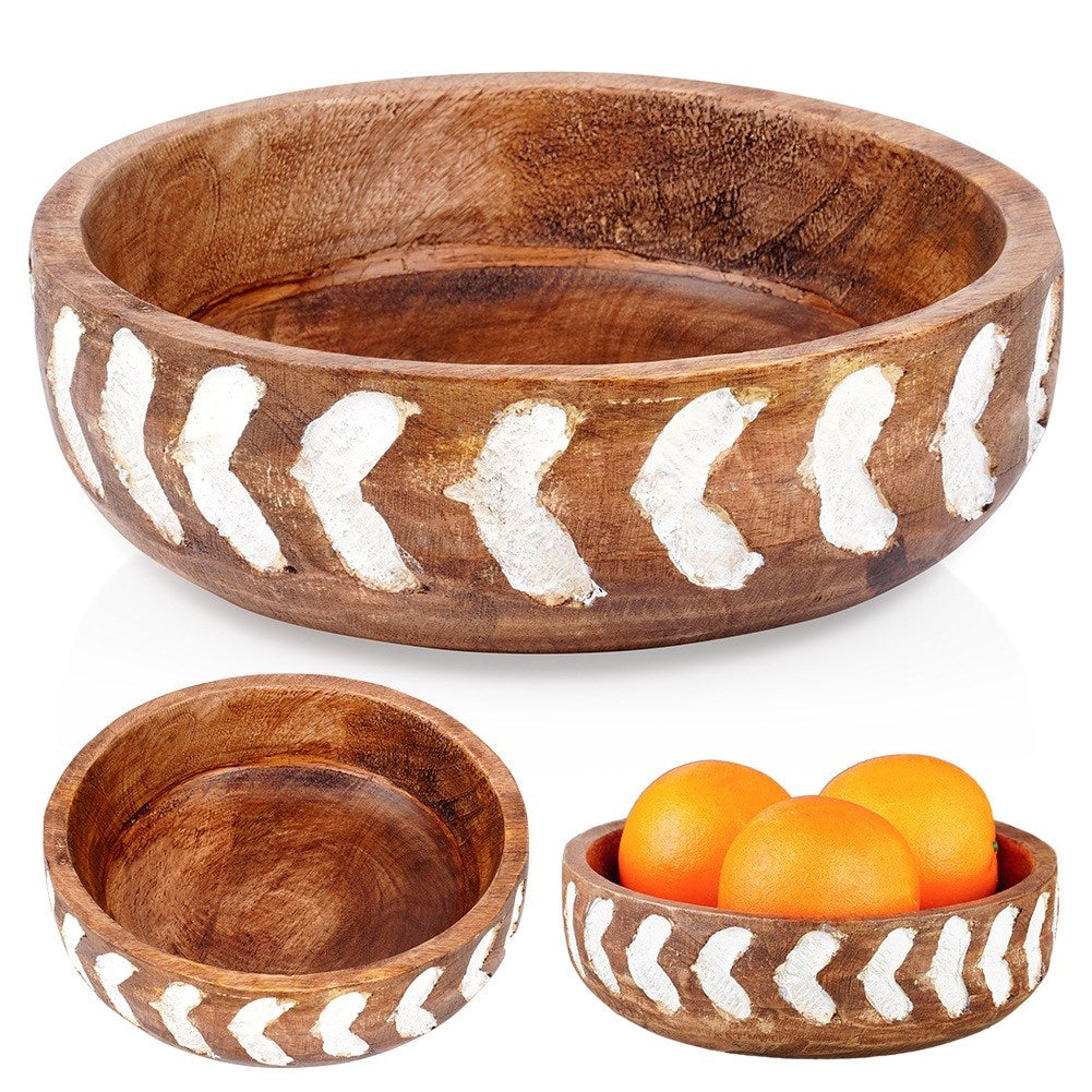 Wooden bowl 20 cm, 850 ml