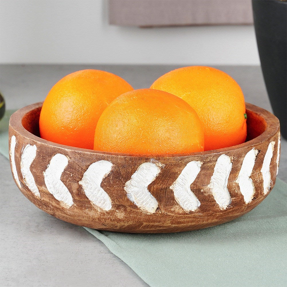 Wooden bowl 20 cm, 850 ml