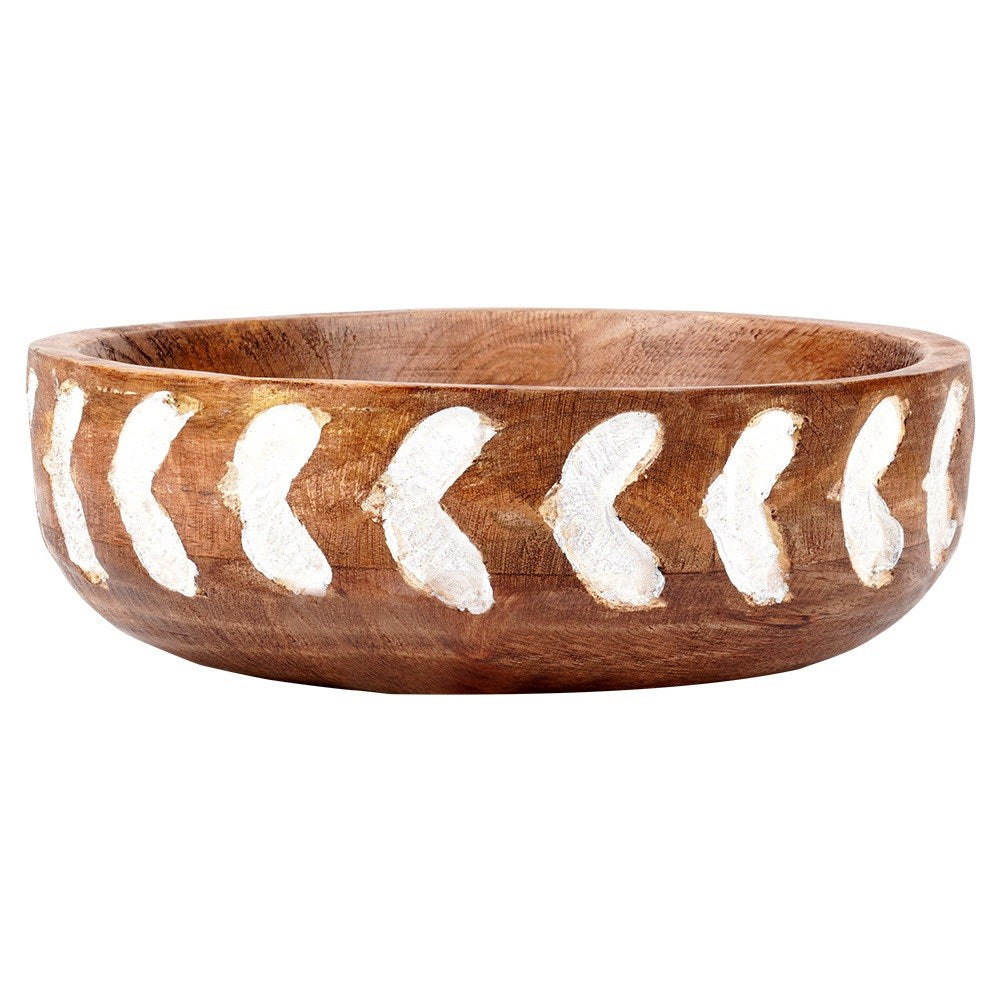 Wooden bowl 20 cm, 850 ml