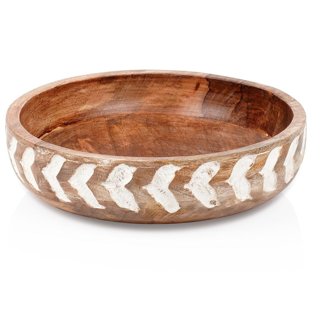 Wooden bowl 24 cm, 1.3 l