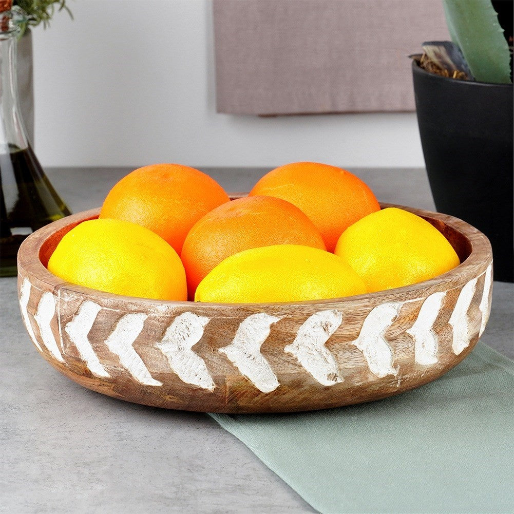 Wooden bowl 24 cm, 1.3 l