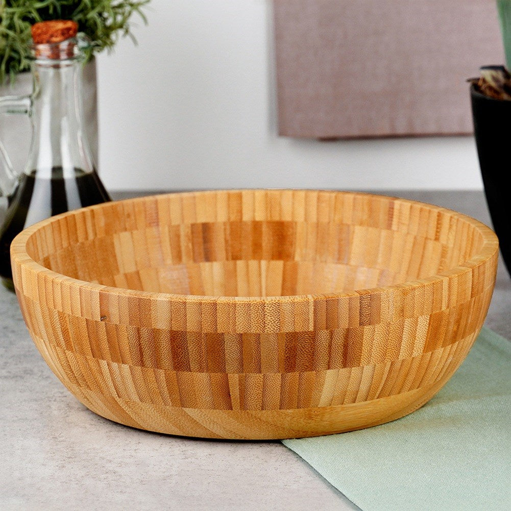 Wooden bowl 26 cm, 2.6 l