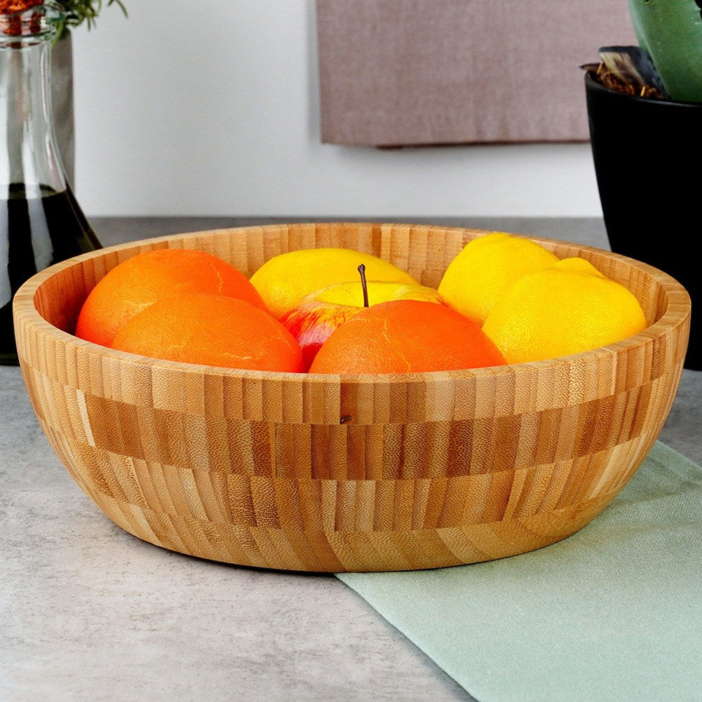 Wooden bowl 26 cm, 2.6 l