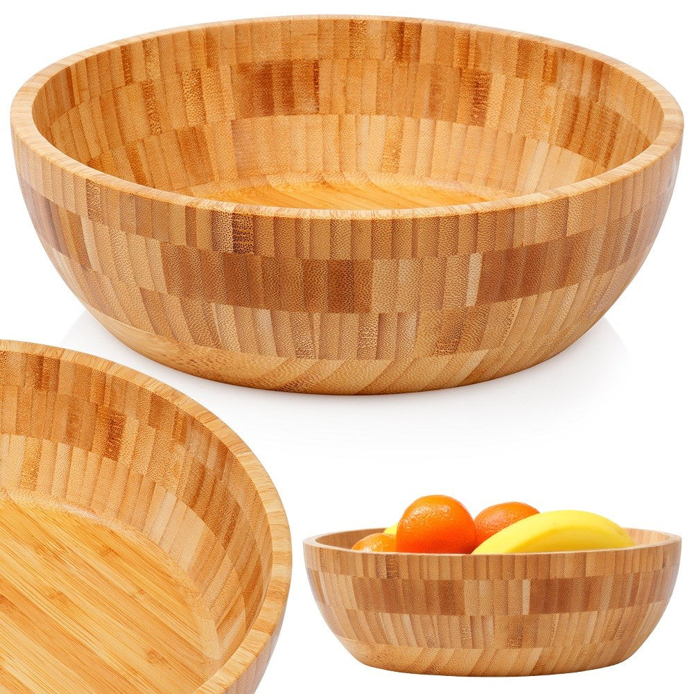 Wooden bowl 26 cm, 2.6 l
