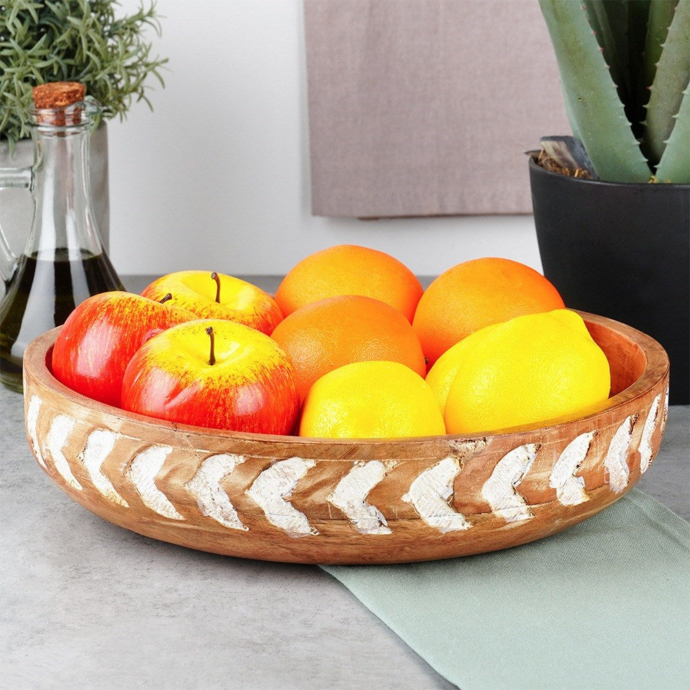 Wooden bowl 30.5 cm, 2.5 l