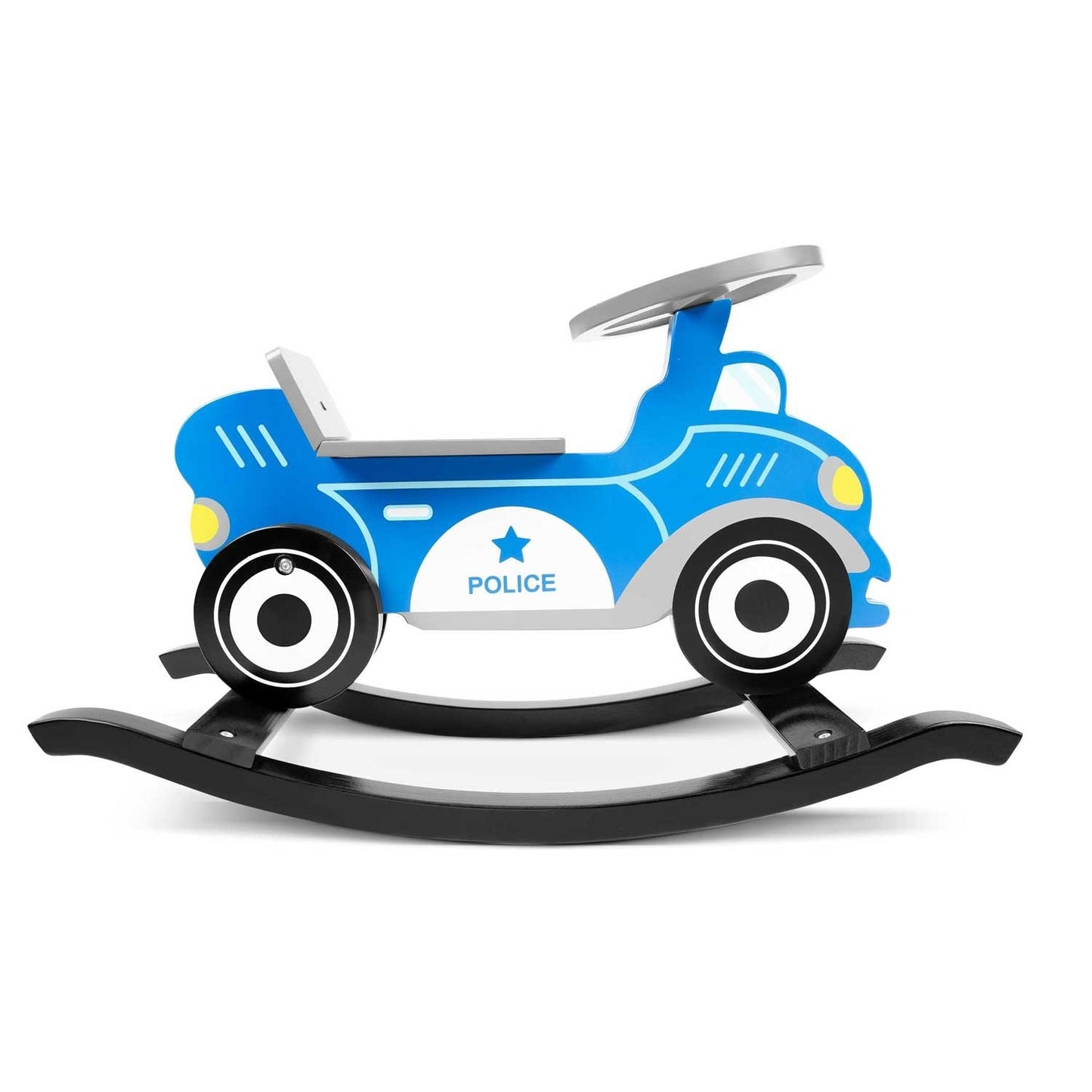 Wooden car on swings Ricokids 785000 Police