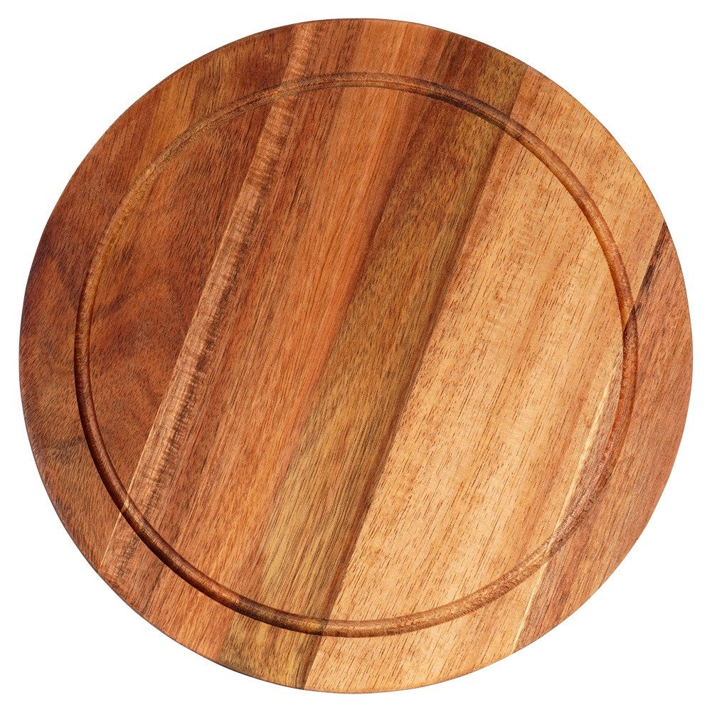 Wooden chopping and serving board 25 cm