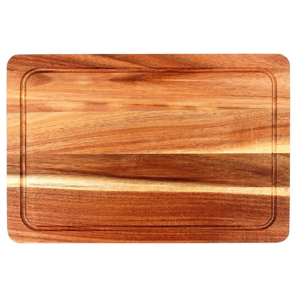 Wooden chopping and serving board 37x25 cm
