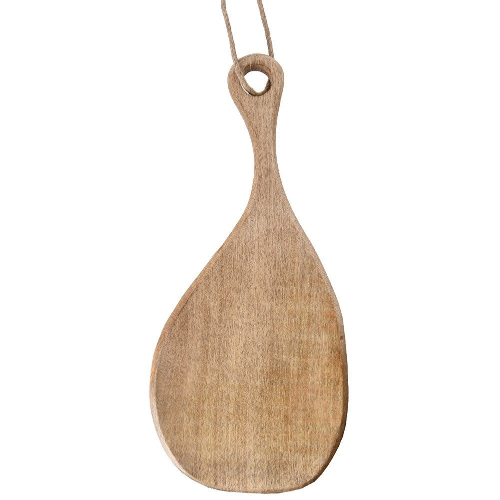 Wooden chopping and serving board MANGO 50x23 cm