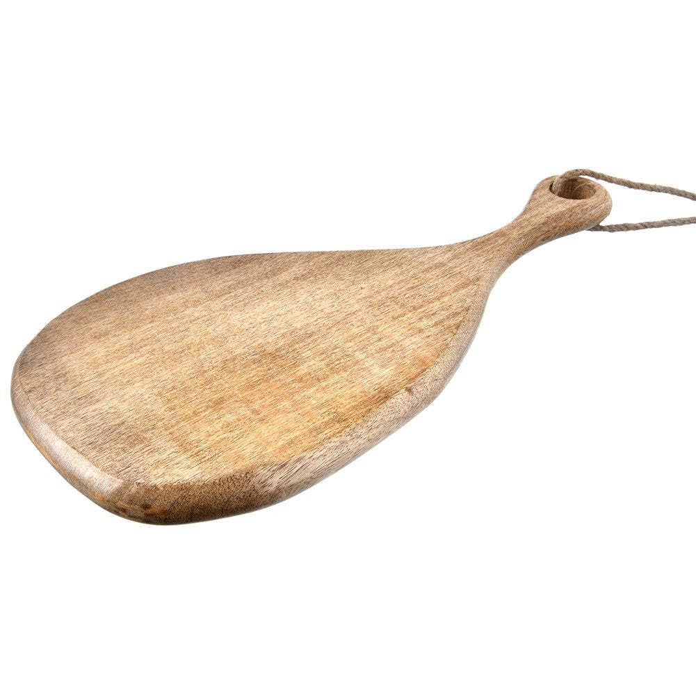 Wooden chopping and serving board MANGO 50x23 cm