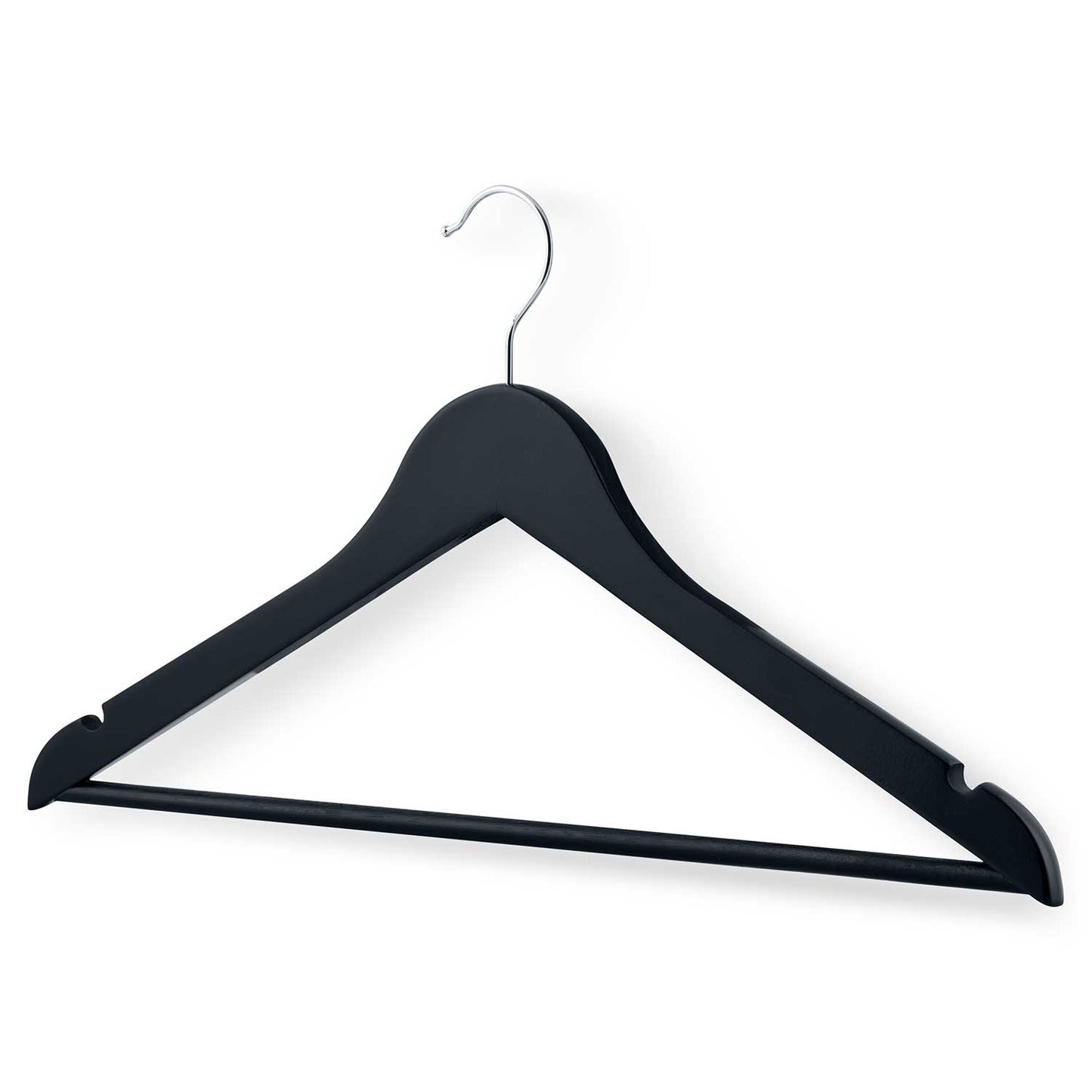 Wooden clothes hangers 30 pcs MS-858 Massido